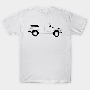 Safari Black Outline T-Shirt